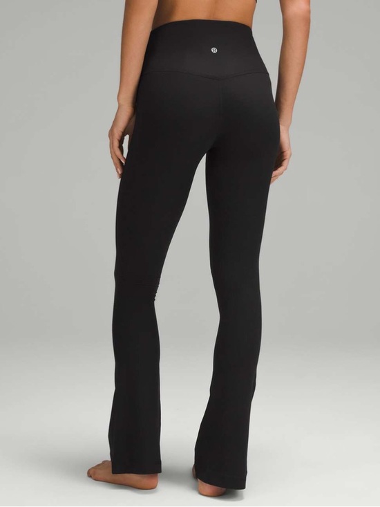 lululemon athletica Pants - Lululemon Align Ribbed Mini-Flared Pant Black Sz 14 Yoga Travel Casual